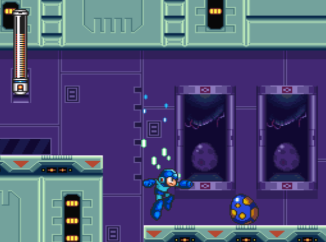 Mega Man 7 screenshot - Slash Man